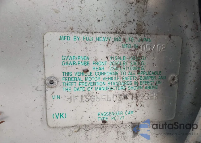 JF1SG65603H719328: 44091746