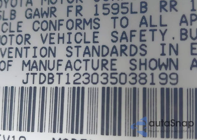 JTDBT123035038199: 44091795