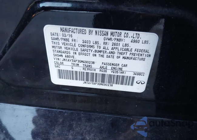 JN1AV7AP3GM490238: 44091814