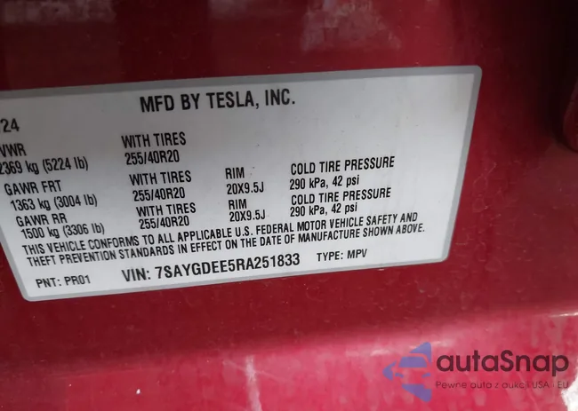 7SAYGDEE5RA251833: 44091849