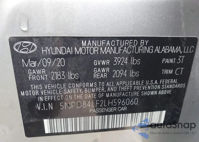 5NPD84LF2LH596060: 44091867