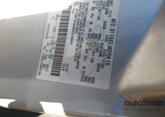 1FTMF1EM6BKD15992: 44091944