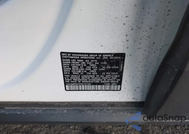 1V2CMPE81PC015736: 44091957