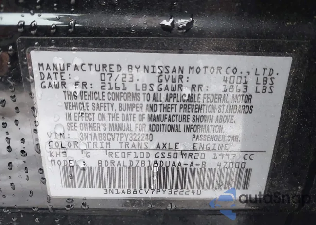 3N1AB8CV7PY322240: 44091157