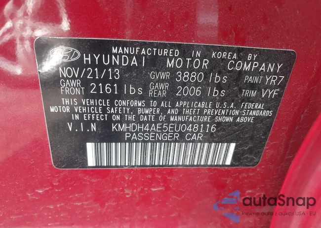 KMHDH4AE5EU048116: 44091237