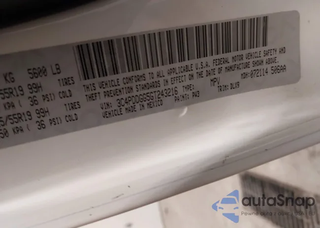 3C4PDDGG5GT243216: 44091274