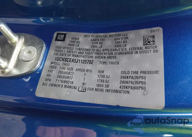 1GCHSCEA5J1125782: 44091397