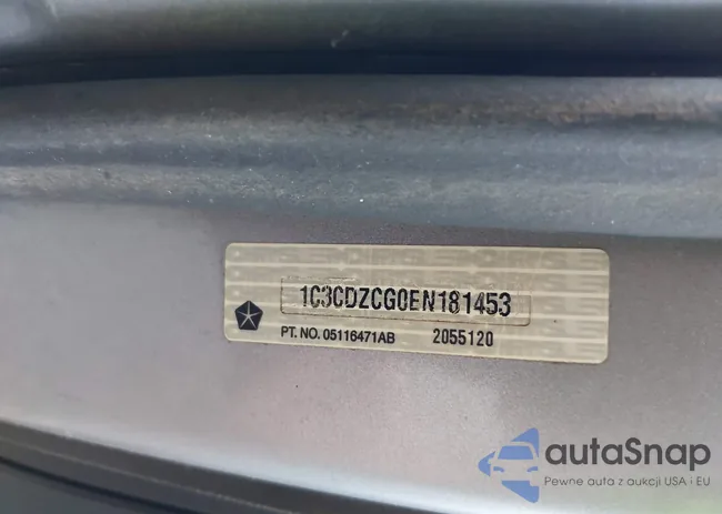 1C3CDZCG0EN181453: 44091440