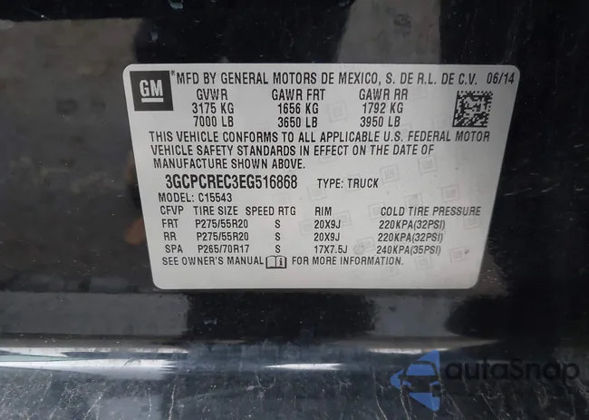 3GCPCREC3EG516868: 44093053