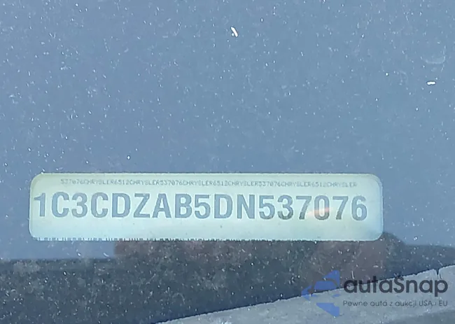 1C3CDZAB5DN537076: 44093134