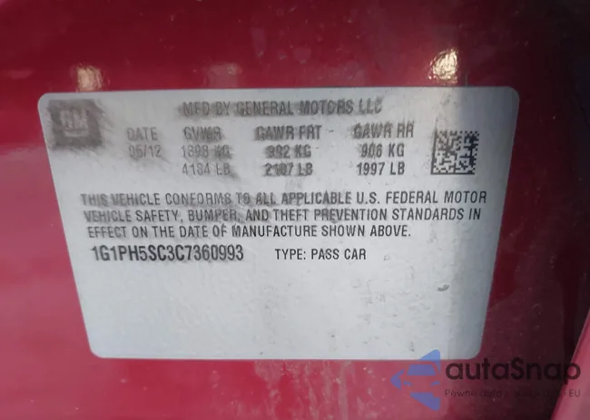 1G1PH5SC3C7360993: 44093656