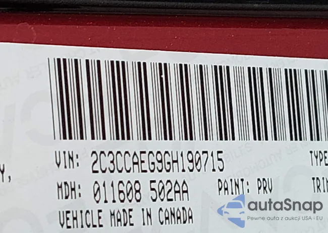 2C3CCAEG9GH190715: 44093701