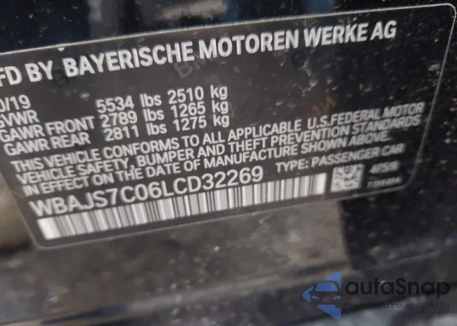 WBAJS7C06LCD32269: 44093715