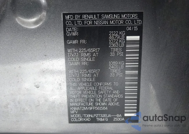 KNMAT2MV9FP561584: 44093789