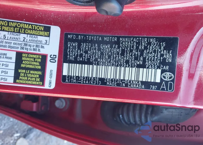 2T1BURHE2FC394312: 44094034