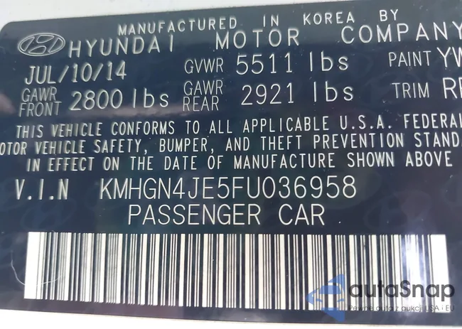 KMHGN4JE5FU036958: 44094038