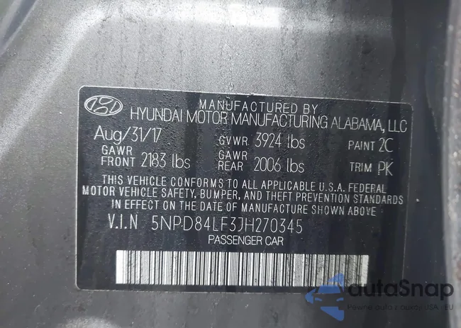 5NPD84LF3JH270345: 44093154