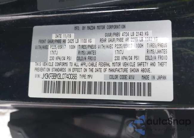 JM3KFBBM3L0740088: 44093397