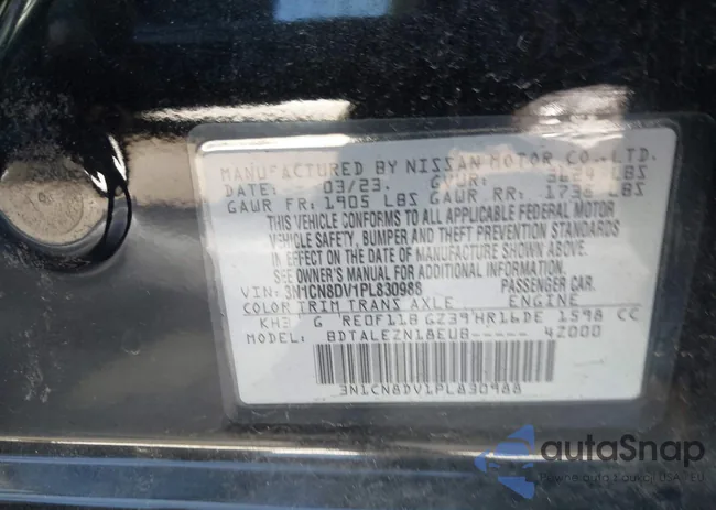 3N1CN8DV1PL830988: 44094593