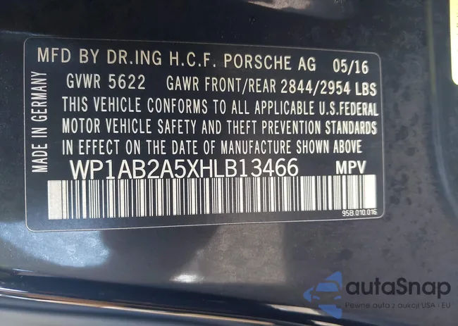 WP1AB2A5XHLB13466: 44094677