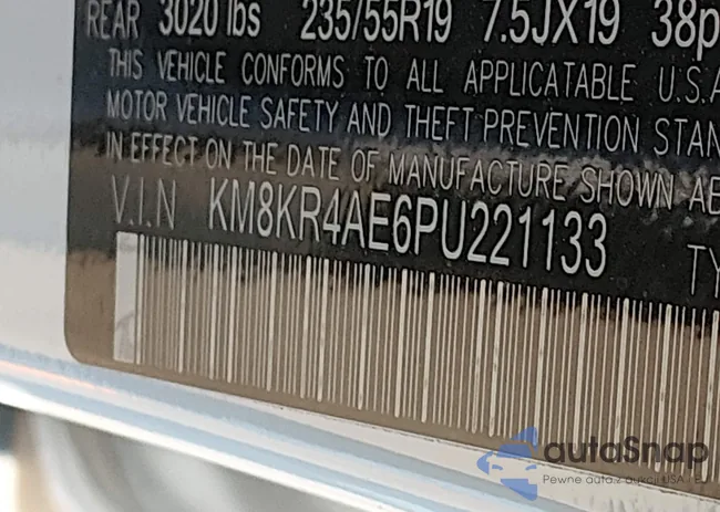 KM8KR4AE6PU221133: 44094712