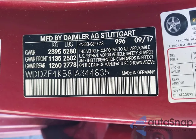 WDDZF4KB8JA344835: 44094732