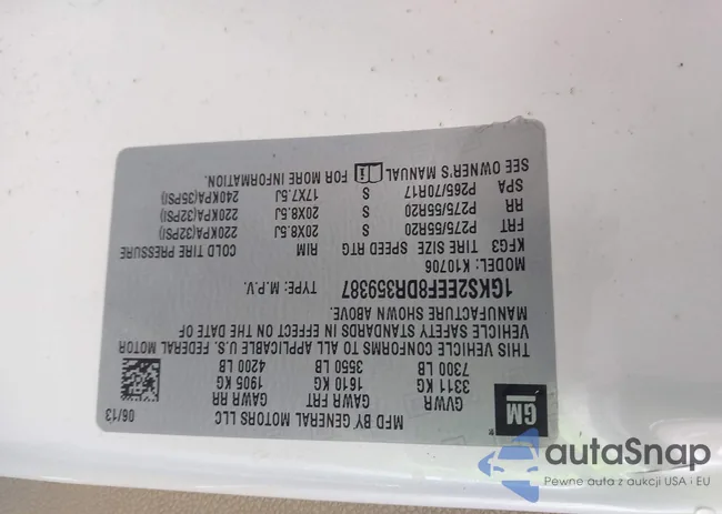 1GKS2EEF8DR359387: 44094866