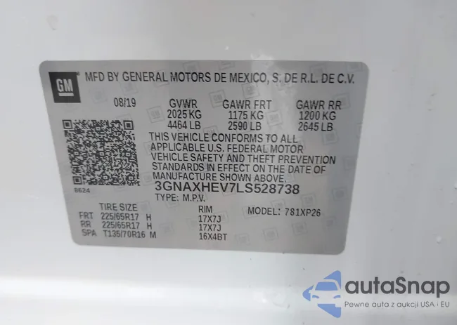 3GNAXHEV7LS528738: 44094888