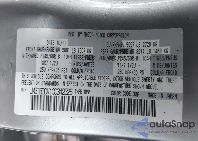 JM3TB3CV1C0342326: 44094940