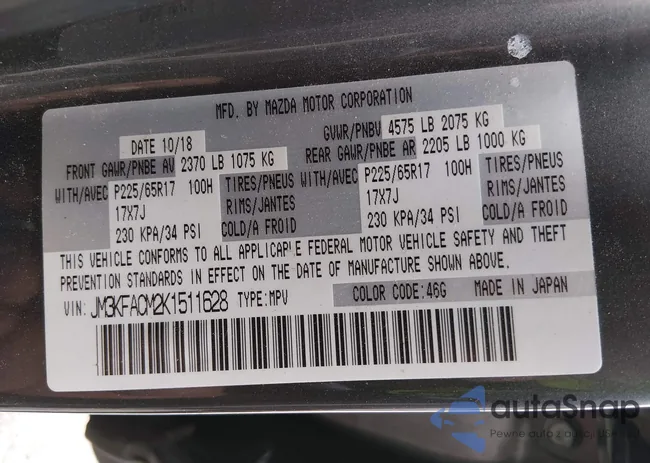 JM3KFACM2K1511628: 44095128