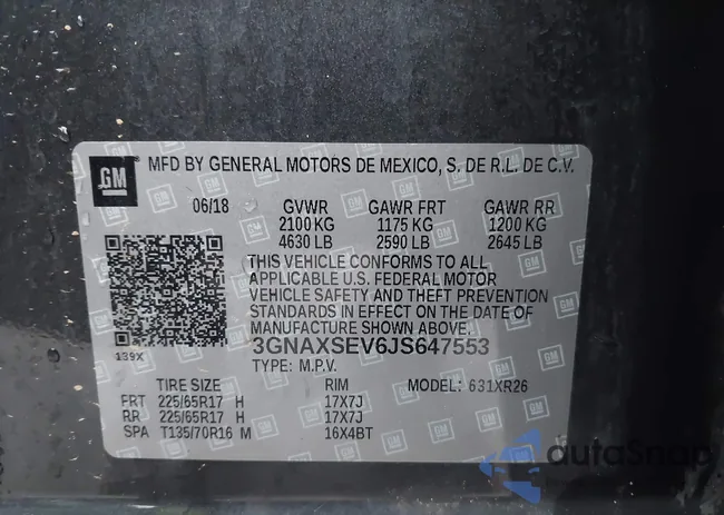 3GNAXSEV6JS647553: 44094155