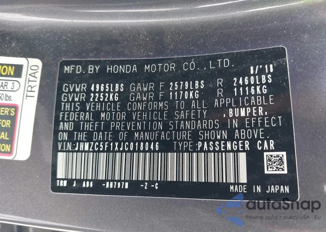 JHMZC5F1XJC018046: 44094452