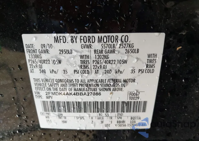 2FMDK4AK4BBA27086: 44095590