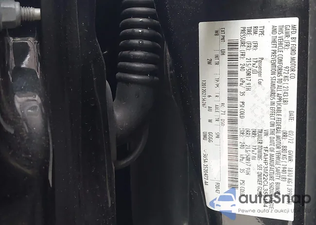 1FAHP3M22CL356194: 44095993