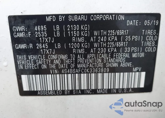 4S4BSAFC0K3363809: 44095164