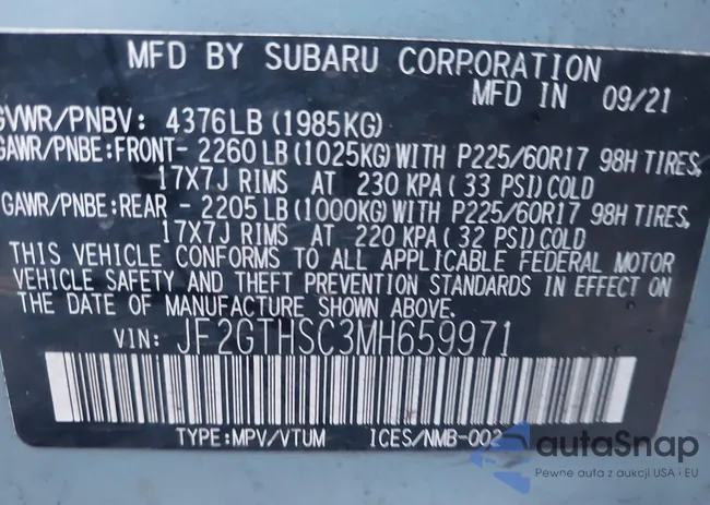 JF2GTHSC3MH659971: 44095454