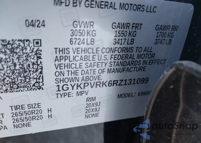 1GYKPVRK6RZ131099: 44097093