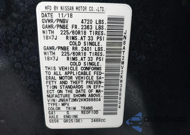 JN8AT2MV2KW388804: 44096248