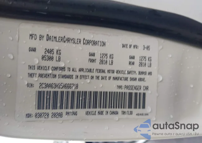 2C3AA63H35H666718: 44097685