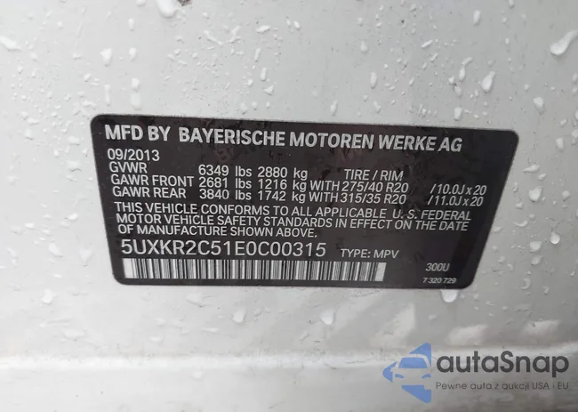 5UXKR2C51E0C00315: 44097760