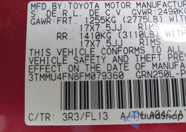 3TMMU4FN8FM079360: 44097818