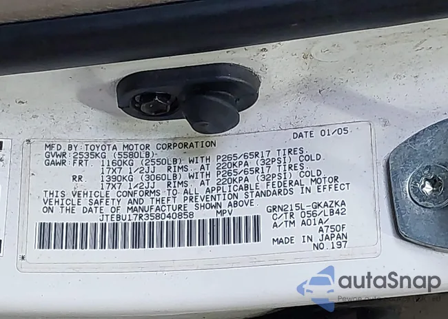 JTEBU17R358040858: 44098086