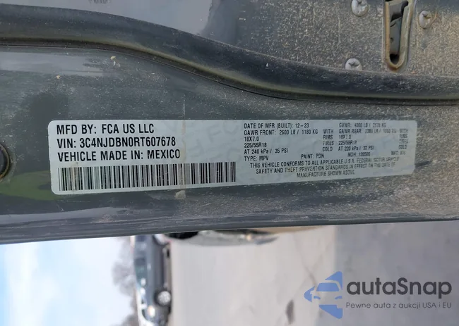 3C4NJDBN0RT607678: 44098121