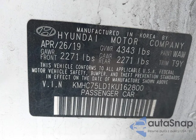 KMHC75LD1KU162800: 44097233