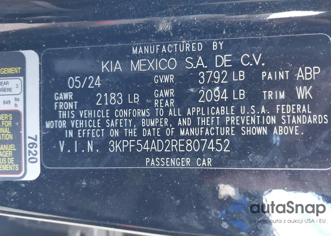 3KPF54AD2RE807452: 44097265