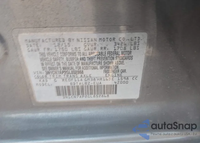 3N1CN7AP2GL852868: 44097401