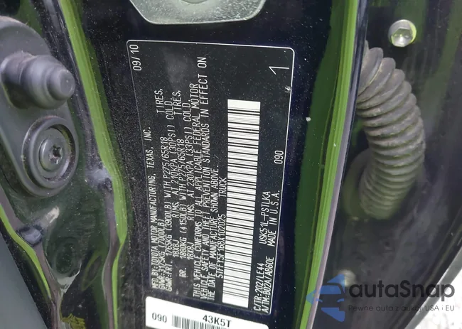 5TFFY5F16BX102025: 44097467