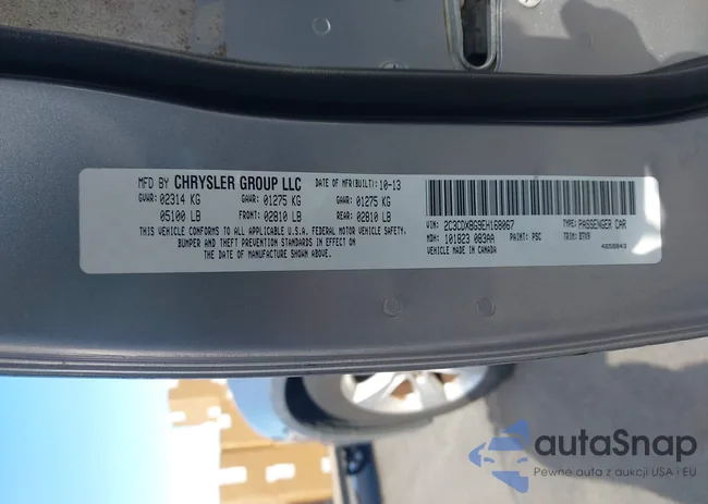 2C3CDXBG9EH168067: 44097542