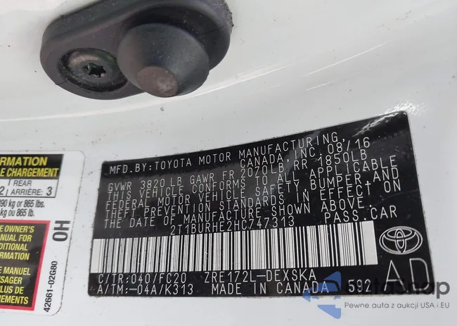 2T1BURHE2HC747313: 44098677