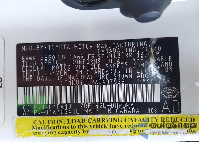 2T1KU4EE2AC497939: 44098767